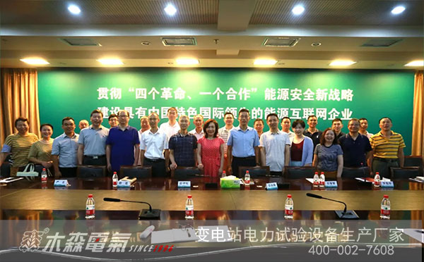 九三學(xué)社國(guó)網(wǎng)科研院換屆會(huì)議合影